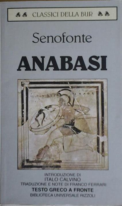 Anabasi - Senofonte - copertina