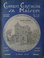 Comment Construire Sa Maison. Magazine Mensuel De L'Habitation. Fevrier 1930 N. 61