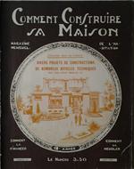 Comment Construire Sa Maison. Magazine Mensuel De L'Habitation. Aout 1930 N. 67