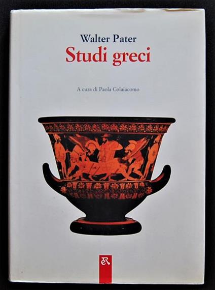 Studi Greci - Walter Pater - copertina