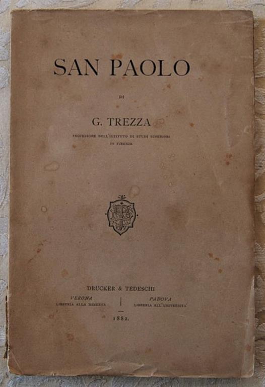 San Paolo - Gaetano Trezza - copertina