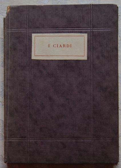 I Ciardi - Luigi Pelandi - copertina