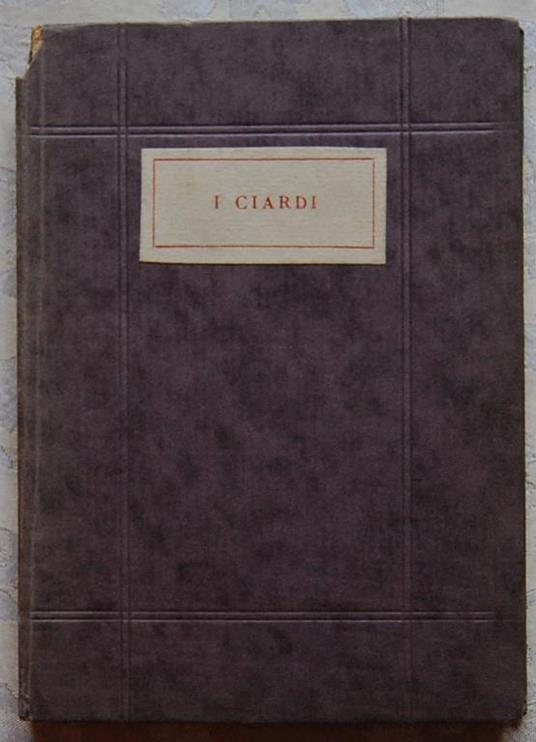 I Ciardi - Luigi Pelandi - copertina