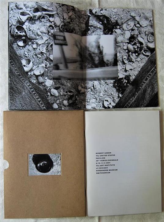 Robert Gober. The United States Pavilion. 49Th Venice Biennale - copertina