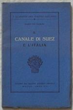 Il Canale Di Suez E L'Italia