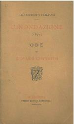 L' inondazione (1879). Ode all'esercito italiano