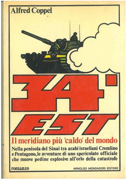 34° est Traduzione di B. Oddera - Alfred Coppel - copertina