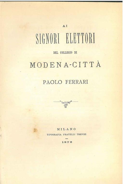 STUDIO BIBLIOGRAFICO ORFEO LIBRERIA ANTIQUARIA S.A.S.