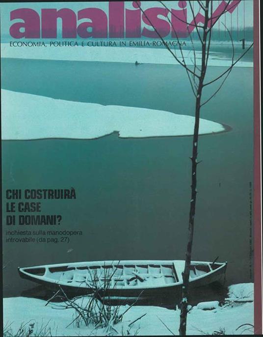 Analisi. Economia, politica e cultura in Emilia Romagna. Anno IV, 1980, annata completa - copertina