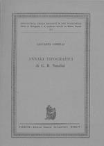 Annali tipografici di G. B. Natolini