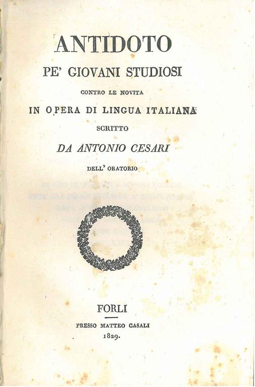 STUDIO BIBLIOGRAFICO ORFEO LIBRERIA ANTIQUARIA S.A.S.