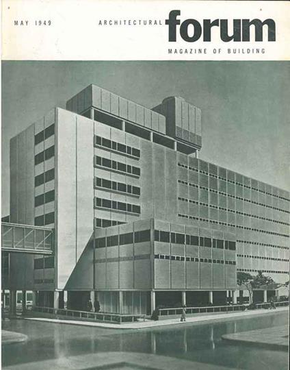 Architectural Forum. Magazine of building. May 1949. Volume 90, n. 5 - copertina