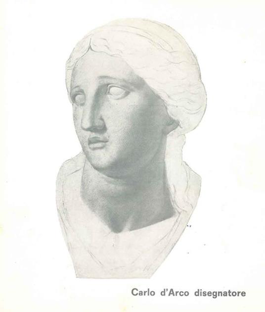 Carlo d'Arco disegnatore. Mantova, dicembre 1972 - gennaio 1973 - copertina
