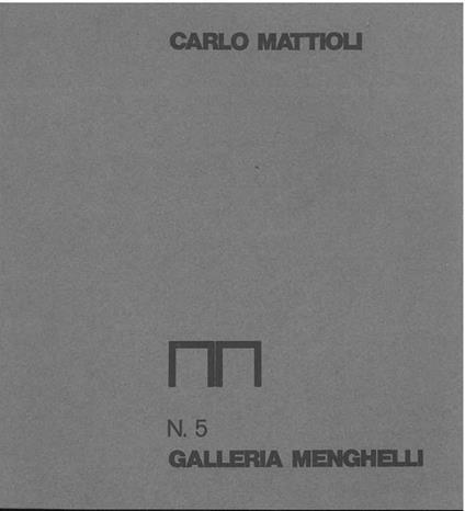 Carlo Mattioli - Pier Carlo Santini - copertina