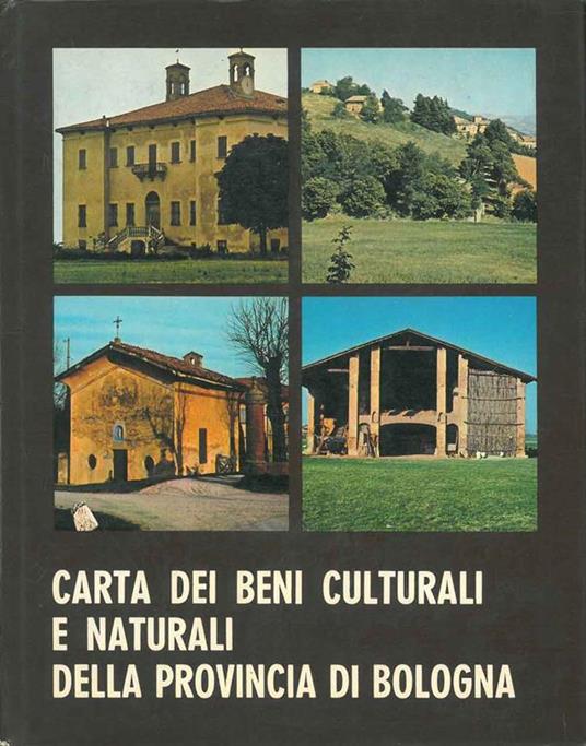 Carta dei beni culturali e naturali del territorio della provincia di Bologna - copertina