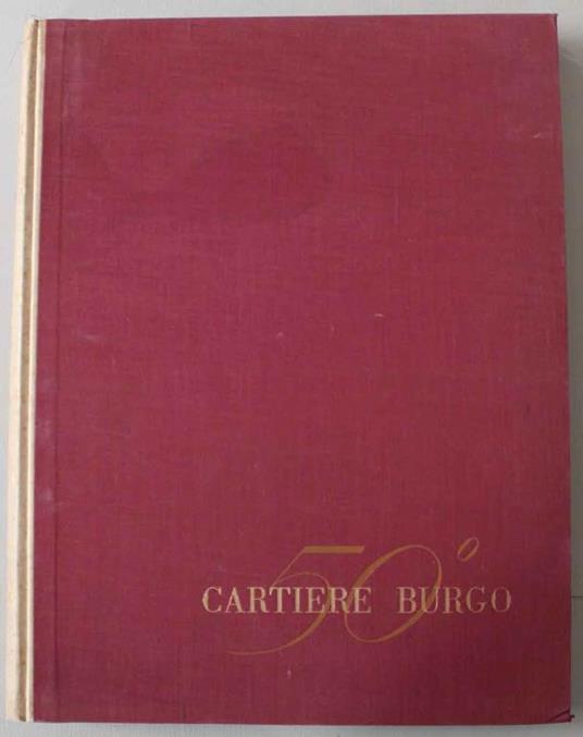 Carta. 50° Cartiere Burgo - copertina