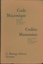 Codice massonico delle logge riunite e rettificate di Francia. Traduzione e prefazione di G. Gamberini