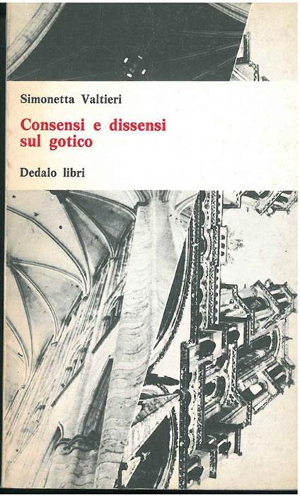 Consensi e dissensi sul gotico - Simonetta Valtieri - copertina