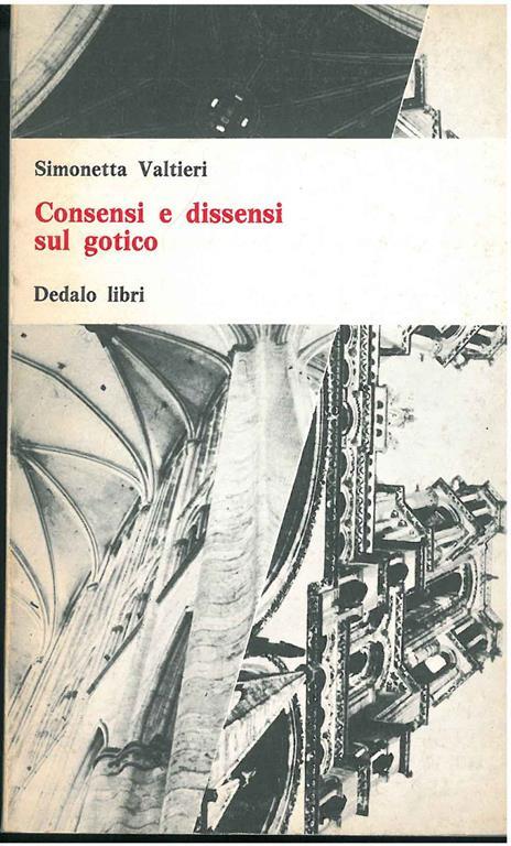 Consensi e dissensi sul gotico - Simonetta Valtieri - copertina
