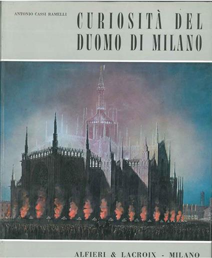 Curiosità del duomo di Milano - Antonio Cassi Ramelli - copertina