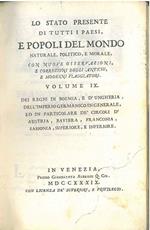 Dei regni di Boemia, e d'Ungheria, dell'Imperio Germanico in generale, ed in particolare dè circoli d'Austria, Baviera, Franconia, Sassonia, superiore, e inferiore Fa parte
