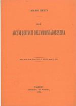 Di alcuni dell'amminoazobenzina. Estratto