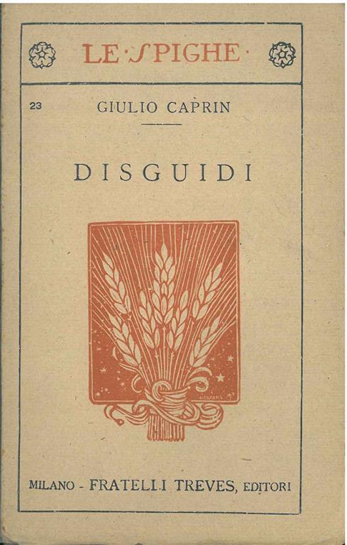Disguidi - Giulio Caprin - copertina