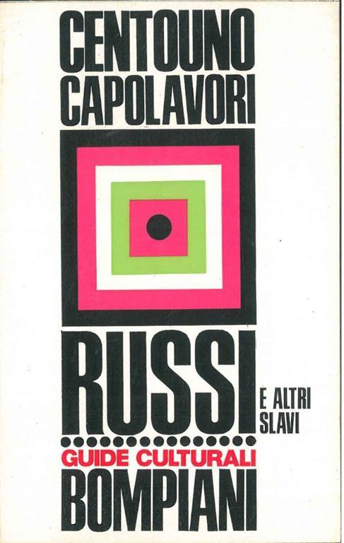 Dizionario di centouno capolavori delle letterature slave - copertina