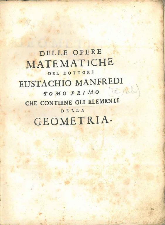 STUDIO BIBLIOGRAFICO ORFEO LIBRERIA ANTIQUARIA S.A.S.