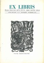 Ex libris. Rivista bimestrale dell'ADEL. Anno settimo, n. 6, novembre-dicembre 1961