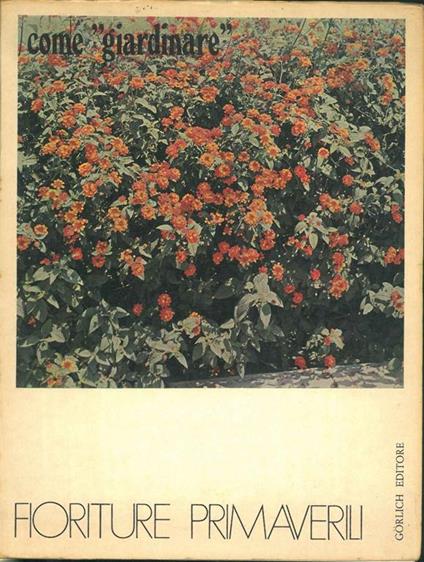 Fioriture primaverili - copertina