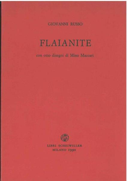 Flaianite. Con otto disegni di M. Maccari - Giovanni Russo - copertina