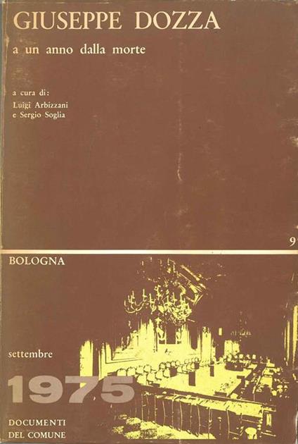 Giuseppe Dozza a un anno dalla morte - copertina