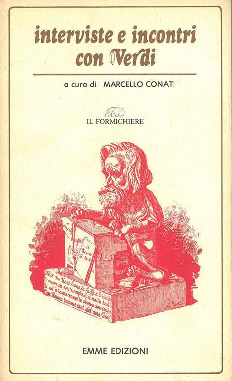Interviste e incontri con Verdi A cura di M. Conati - copertina