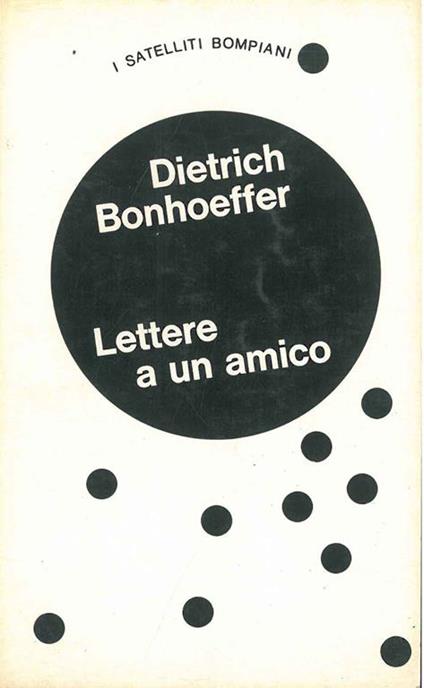 Lettere a un amico - Dietrich Bonhoeffer - copertina