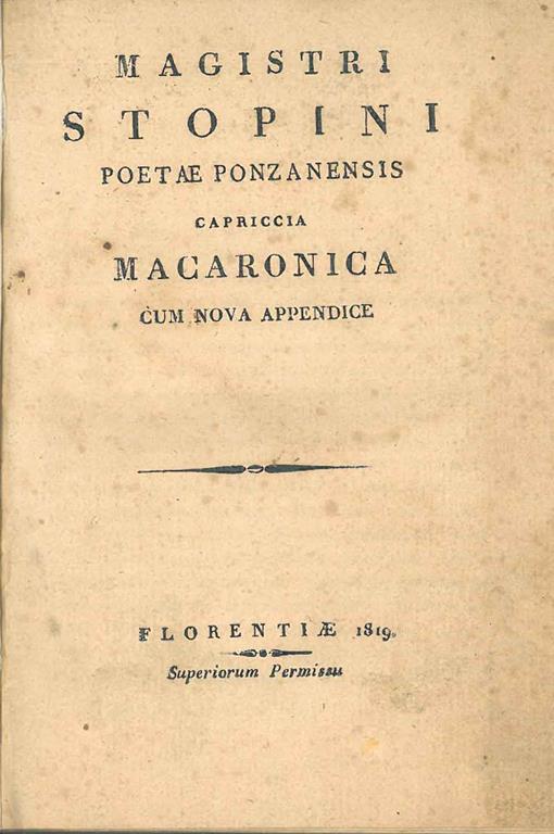 STUDIO BIBLIOGRAFICO ORFEO LIBRERIA ANTIQUARIA S.A.S.