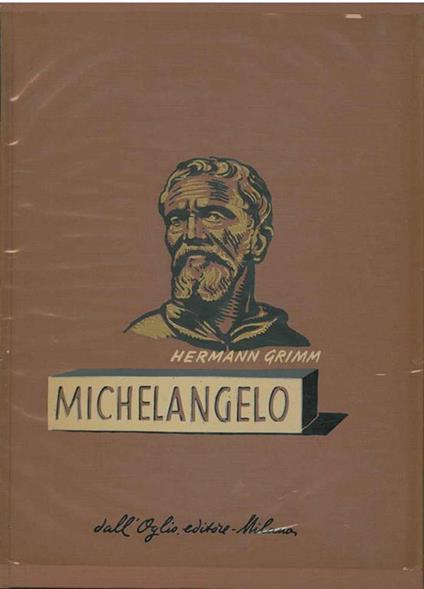 Michelangelo - Hermann Grimm - copertina