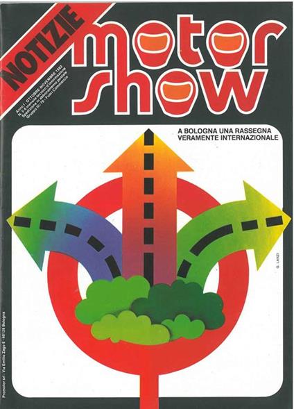 Notizie Motor Show. Anno I, n. 5-6, ottobre-novembre 1982 - copertina