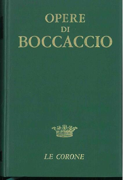 Opere. A cura di C. Segre, commento di M. Segre Consigli e A. Benvenuti - Giovanni Boccaccio - copertina
