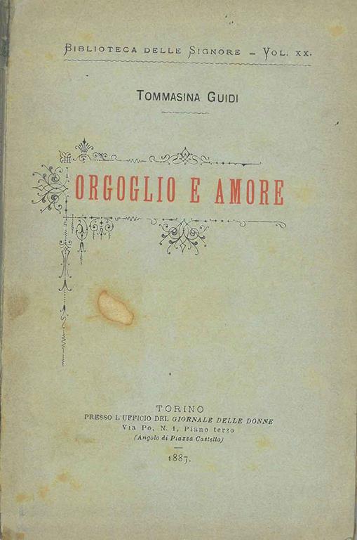 STUDIO BIBLIOGRAFICO ORFEO LIBRERIA ANTIQUARIA S.A.S.