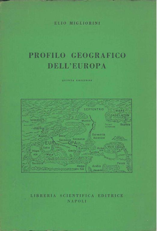 Profilo geografico dell'Europa - Elio Migliorini - copertina