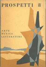 Prospetti, letteratura, arte, musica numero 8/1954