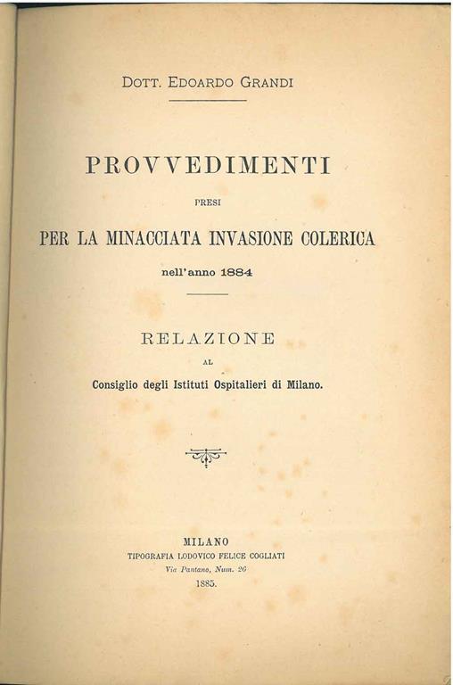STUDIO BIBLIOGRAFICO ORFEO LIBRERIA ANTIQUARIA S.A.S.