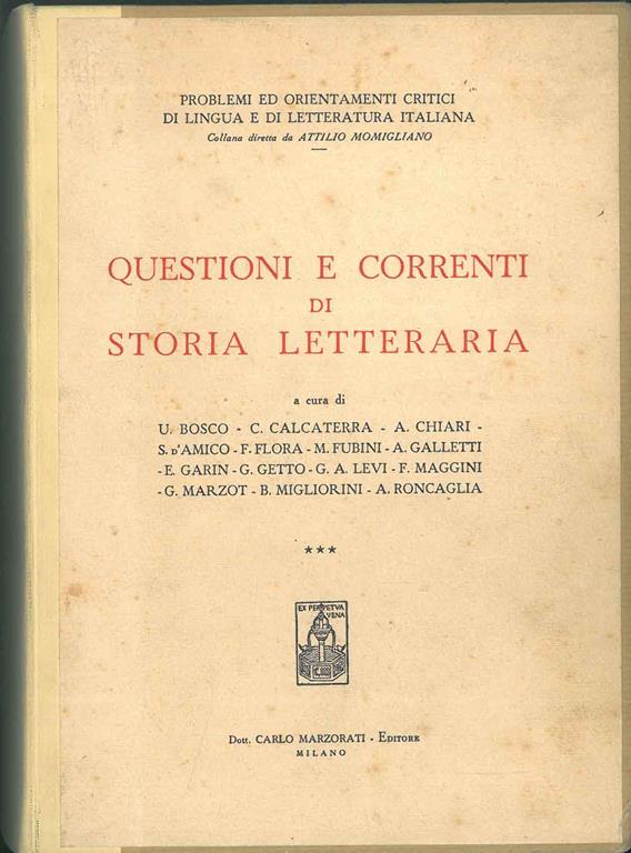 STUDIO BIBLIOGRAFICO ORFEO LIBRERIA ANTIQUARIA S.A.S.