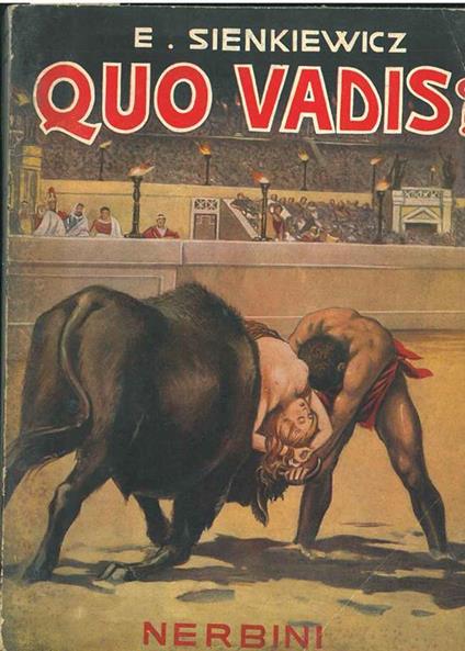 Quo vadis? - Henryk Sienkiewicz - copertina