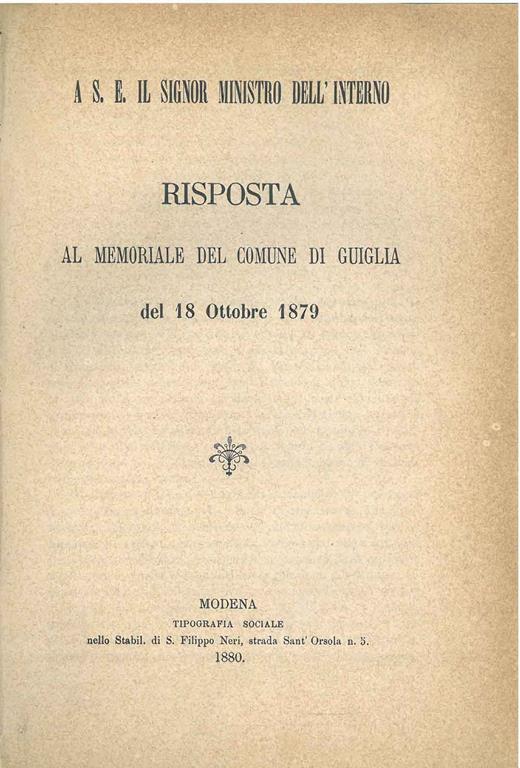 STUDIO BIBLIOGRAFICO ORFEO LIBRERIA ANTIQUARIA S.A.S.