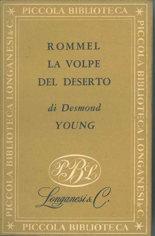 Rommel la volpe del deserto - Desmond Young - copertina