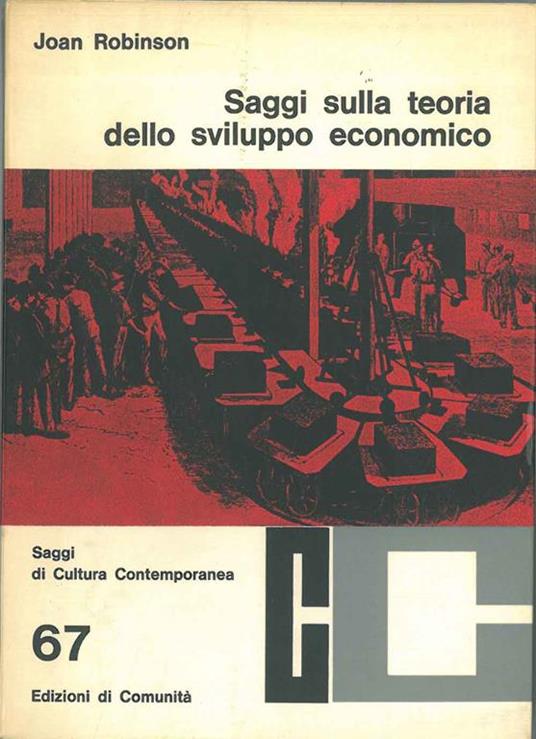 Saggi sulla teoria dello sviluppo economico - Joan Robinson - copertina
