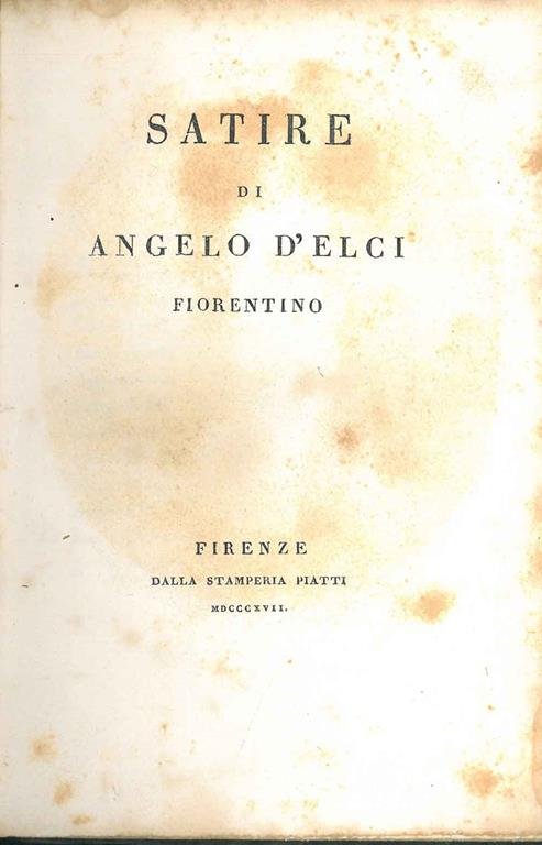 STUDIO BIBLIOGRAFICO ORFEO LIBRERIA ANTIQUARIA S.A.S.