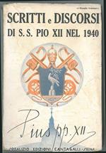 Scritti e discorsi di S. S. Pio xii nel 1940